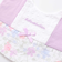 オーガンジー花柄プリント切り替えスタイ