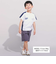 異素材切り替えバックナンバリングラグラン半袖Tシャツ(90~160cm)