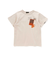 バックラインチケットワッペン天竺半袖Tシャツ(90~160cm)