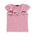 キャップスリーブスクエアネックフリルTシャツ(90~150cm)