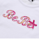 【お揃い】フルールドゥジョワプリントパッチロゴ切り替えTシャツ(90~150cm)