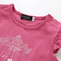 遊園地ハートモチーフ裾フリル天竺Tシャツ(80~90cm)