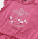 遊園地ハートモチーフ裾フリル天竺Tシャツ(80~90cm)