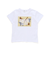 【速乾】アニマルプリントロゴエンボス天竺Tシャツ(80~140cm)
