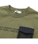 【速乾】ナイロン＋メッシュポケット天竺Tシャツ(100~160cm)