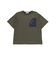 【接触冷感/速乾】【お揃い】ファスナーポケット配色速乾メッシュTシャツ(110~160cm)