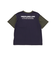 【接触冷感/速乾】【お揃い】ファスナーポケット配色速乾メッシュTシャツ(110~160cm)