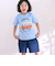 サイドポケットポコポコサッカーデニムハーフパンツ(80~130cm)