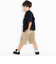 5.5分丈ファスナーポケットパンツ(100~160cm)