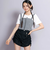 リボンモチーフ付きショートパンツ(130~160cm)