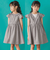 【店舗限定】【前後着用可能】ダンガリーフリル襟カシュクールワンピース(95~150cm)<br>