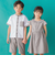 【店舗限定】【前後着用可能】ダンガリーフリル襟カシュクールワンピース(95~150cm)<br>