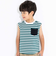 ロゴTシャツ＆ボーダータンクトップセット(110~160cm)