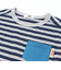 ロゴTシャツ＆ボーダータンクトップセット(110~160cm)