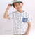 【PEANUTS×SLAP SLIP】75周年スヌーピーいっぱいポケット付き総柄Tシャツ(80~130cm)