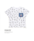 【PEANUTS×SLAP SLIP】75周年スヌーピーいっぱいポケット付き総柄Tシャツ(80~130cm)