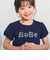 【WEB限定】発泡プリントお花ロゴ天竺半袖Tシャツ(100~140cm)
