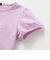 【WEB限定】発泡プリントお花ロゴ天竺半袖Tシャツ(100~140cm)