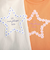 【WEB限定】お花レース星フリル天竺半袖Tシャツ(100~140cm)