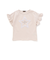 【WEB限定】お花レース星フリル天竺半袖Tシャツ(100~140cm)