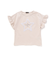 【WEB限定】お花レース星フリル天竺半袖Tシャツ(100~140cm)