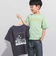 【WEB限定】JOUERバック遊園地プリント天竺半袖Tシャツ(100~140cm)