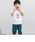 【WEB限定】ポップコーンプリント天竺半袖Tシャツ(100~140cm)