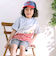 切り替えはたらくくるまボーダープリント半袖Tシャツ(80~130cm)