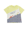 切り替えはたらくくるまボーダープリント半袖Tシャツ(80~130cm)