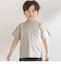パッチワークロゴ天竺Tシャツ(95~160cm)
