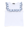 【お揃い】復刻アーカイブタイル柄スクエアフリル天竺Tシャツ(90~150cm)