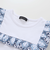 【お揃い】復刻アーカイブタイル柄スクエアフリル天竺Tシャツ(90~150cm)