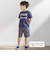 サガラ刺しゅうロゴ天竺Tシャツ(95~150cm)