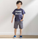 サガラ刺しゅうロゴ天竺Tシャツ(95~150cm)