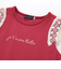 お花レースキャップスリーブ天竺Tシャツ(90~150cm)