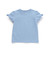 袖リボンフラワープリント天竺半袖Tシャツ(90~160cm)