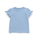 袖リボンフラワープリント天竺半袖Tシャツ(90~160cm)