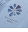 袖リボンフラワープリント天竺半袖Tシャツ(90~160cm)