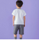 デニム切り替えハーフパンツ(95~160cm)