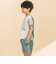 ストレッチリップストップ切り替えショートパンツ(90~130cm)