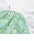 【お揃い】水彩花柄フレアTシャツ(80~130cm)