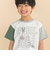 袖配色天竺半袖Tシャツ(80~130cm)