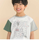袖配色天竺半袖Tシャツ(80~130cm)