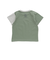 袖配色天竺半袖Tシャツ(80~130cm)