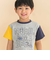 袖配色天竺半袖Tシャツ(80~130cm)