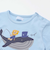 クジラライオン釣りTシャツ(70~90cm)