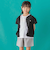 【店舗限定】格子編みカットソーフリル半袖ボレロ(95~150cm)<br>
