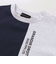 【店舗限定】アシメトリー配色ロゴプリント天竺半袖Tシャツ(95~150cm)