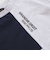 【店舗限定】アシメトリー配色ロゴプリント天竺半袖Tシャツ(95~150cm)