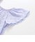 袖フリル花柄スカートタンキニ型スイムウェア(90~130cm)